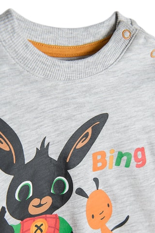 T-shirt Bing Gris chiné