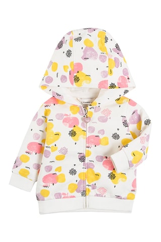 Sweat à capuche Blanc