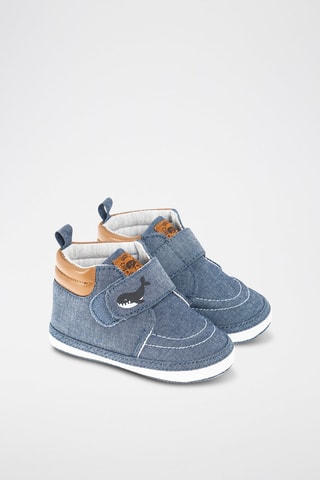 Chaussons Gris clair chiné