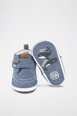 Chaussons Gris clair chiné