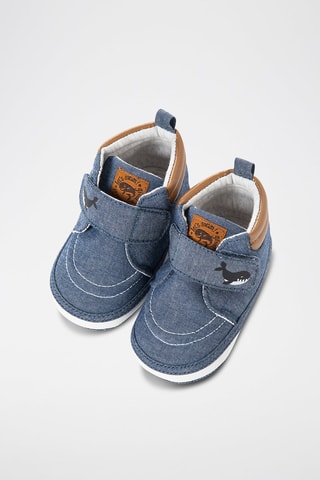 Chaussons Gris clair chiné