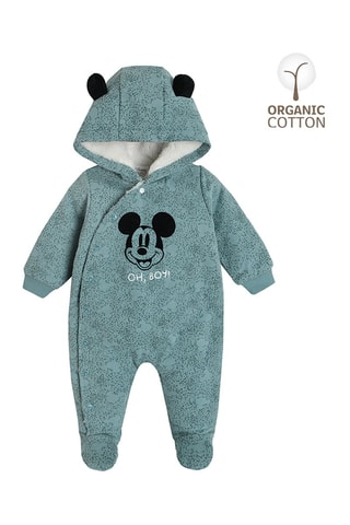 Combinaison à capuche Mickey Disney - Bleu-gris et noir