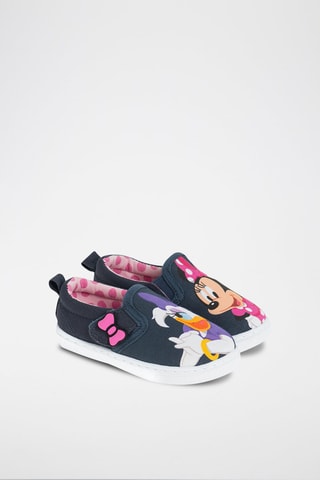Slip-on Daisy Duck et Minnie Disney - Bleu marine