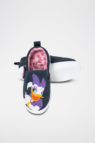 Slip-on Daisy Duck et Minnie Disney - Bleu marine