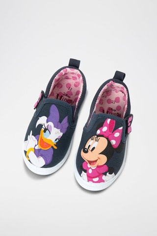 Slip-on Daisy Duck et Minnie Disney - Bleu marine