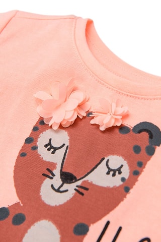 T-shirt Corail