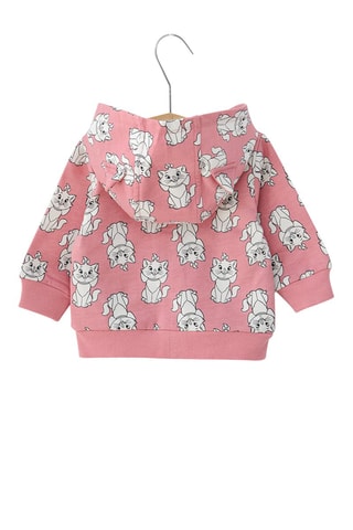 Sweat à capuche Marie Les Aristochats Disney - Vieux rose