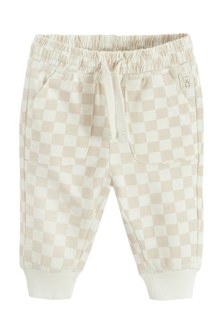 2 joggings - Beige et gris