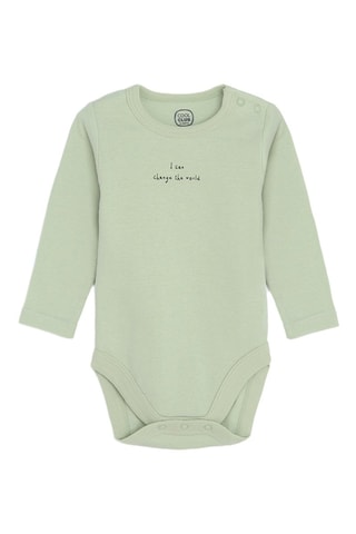 3 bodys - Beige et vert clair