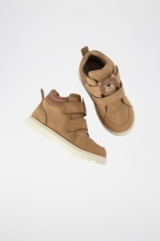 Baskets montantes - Marron clair