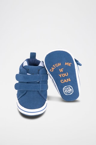 Chaussons à oreilles Bleu foncé