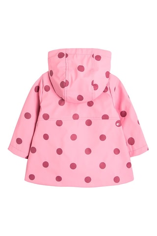 Imperméable à capuche Rose