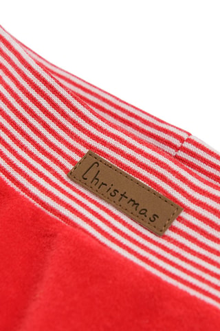 Pantalon en coton biologique Rouge