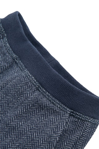 Body trompe-l’œil et pantalon Bleu marine et écru