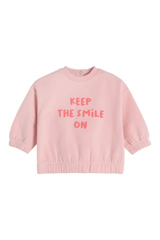 Sweat et legging Rose et écru