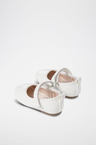 Ballerines vernies - Blanc