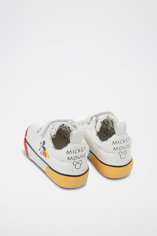 Baskets Mickey Disney Blanc