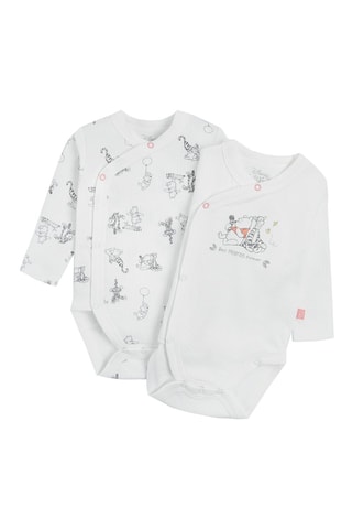 2 bodys Tigrou et Winnie Winnie l’Ourson Disney - Blanc