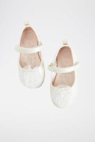 Ballerines vernies - Blanc