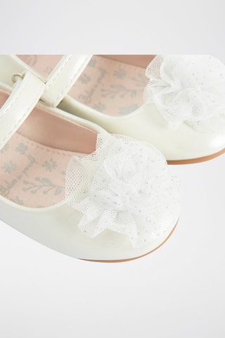 Ballerines vernies - Blanc