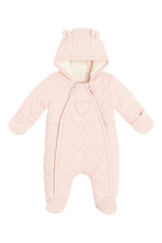 Combipilote à capuche -  Rose
