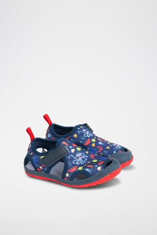Sandales -  Bleu marine