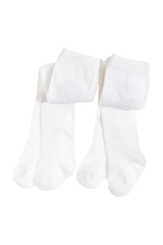 2 paires de chaussettes - Blanc