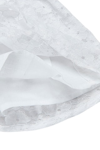 Robe en dentelle Blanc