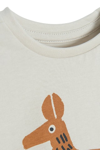 2 t-shirts Camel et beige