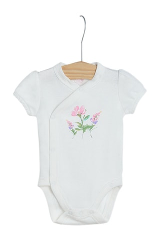 2 bodys Blanc et rose