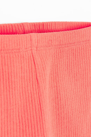 T-shirt et legging - Blanc et corail