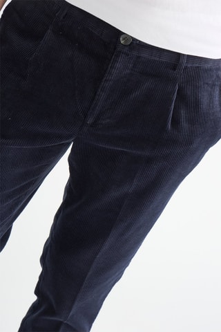 Pantaloni in velluto - Navy