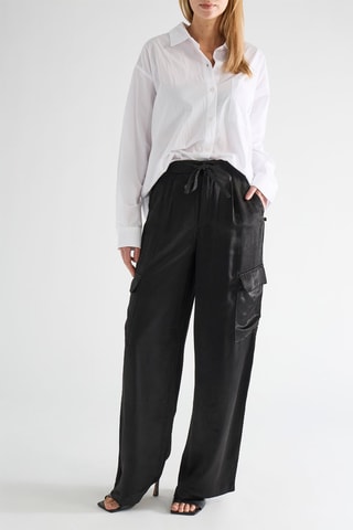 Pantaloni cargo - Nero