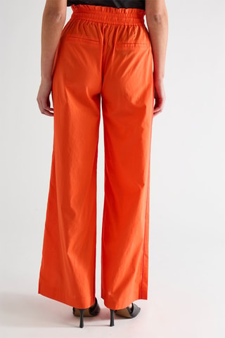 Pantaloni a vita alta - Arancione