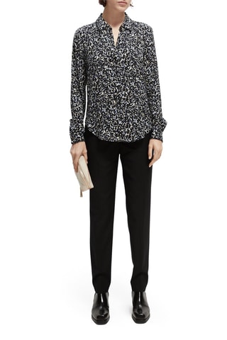 Pantaloni slim - Nero