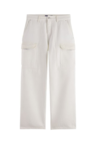 Jeans cargo - Panna