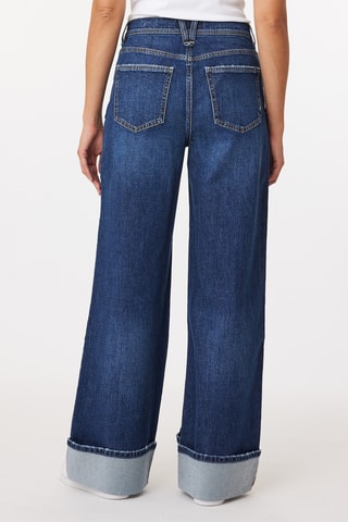 Jeans wide legs - Blu scuro