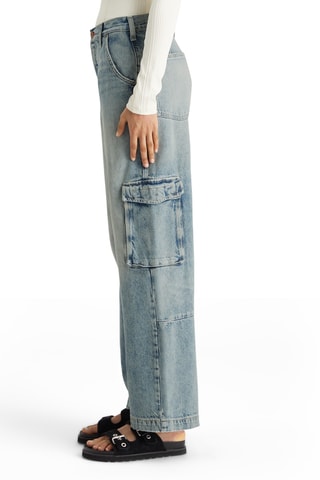 Jeans cargo - Azzurro
