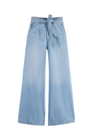 Jeans wide legs - Azzurro