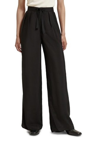 Pantaloni a vita alta - Nero