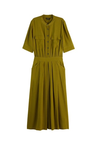 Abito midi - Verde oliva