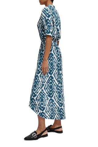 Abito a camicia - Blu