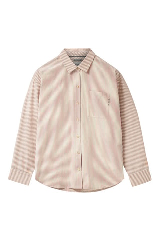Camicia - Beige e bianco
