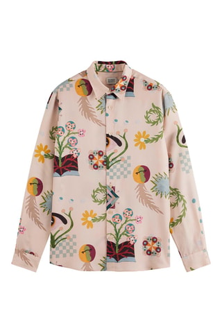 Camicia regular - Beige