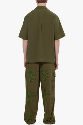 Camicia relaxed - Kaki