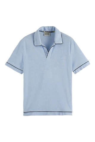 Polo relaxed - Azzurro