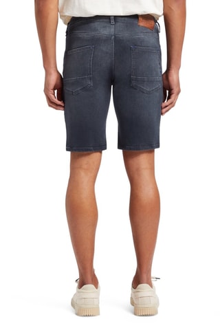 Bermuda in jeans - Nero