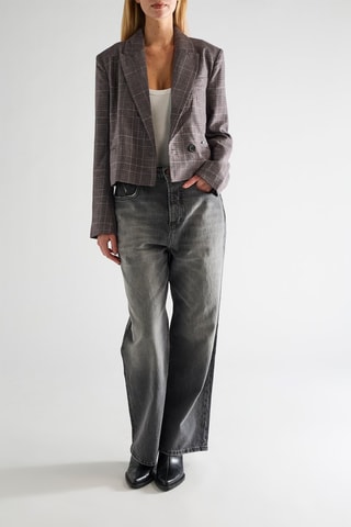 Blazer corto - Grigio
