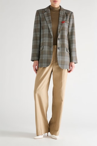 Blazer in lana - Marrone