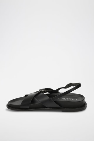 Sandalias de piel Eilani - Negro